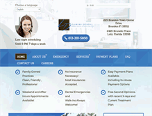Tablet Screenshot of luminadental.com